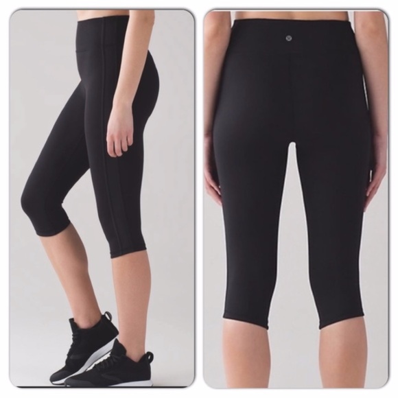 Lululemon Squad Goals Crop (17") - Navy Blue - Picture 1 of 3